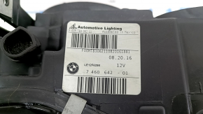 Фара передня права у зборі BMW X3 F25 15-17 ксенон адаптив, під полірування, подряпини