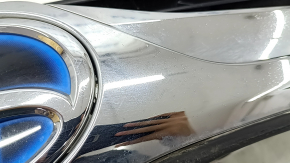 Решетка радиатора grill со значком Toyota Camry v50 12-14 hybrid usa LE XLE, песок