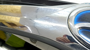 Решетка радиатора grill со значком Toyota Camry v50 12-14 hybrid usa LE XLE, песок