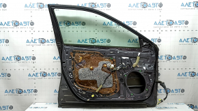 Дверь в сборе передняя левая Toyota Camry v50 12-14 usa графит 1G3, keyless, потерт молдинг, царапина на ручке