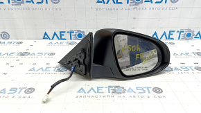 Дзеркало бічне праве у зборі Toyota Camry v50 12-14 5 пінів, підігрів, графіт