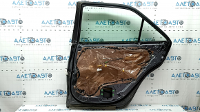 Дверь в сборе задняя правая Toyota Camry v50 12-14 usa, графит 1G3, тычки на молдинге