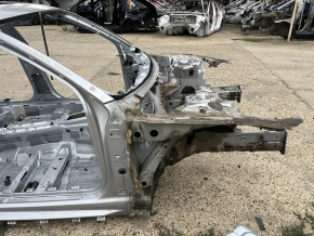 Четверть передняя правая Audi A6 C7 12-18 на кузове, серебро, крашенная