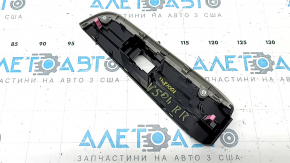 Накладка управления стеклоподъемниками задняя правая Toyota Camry v50 12-14 usa, под серое дерево, царапины