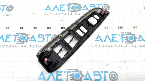 Накладка управления стеклоподъемниками передняя левая Toyota Camry v50 12-14 usa, под серое дерево, сломано крепление