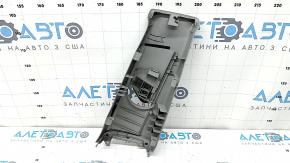 Накладка центральної стійки верхня ремінь ліва Toyota Camry v50 12-14 usa сіра, подряпини, кріплення зламане