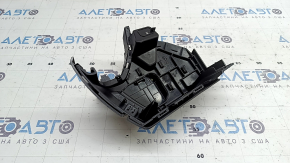 Накладка арки левая BMW X3 F25 11-17 под ремень, черная, в сборе