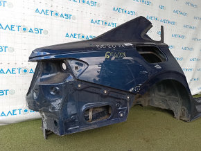 Чверть крило задня права VW Passat 20-22 відпиляна. синя, тички