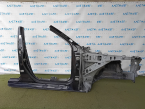 Четверть передняя правая Mazda CX-90 24-26 отпилена с центарльной стойкой, черная, тычки