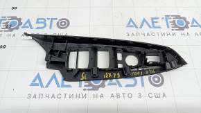 Накладка керування склопідйомником переднім лівим BMW X3 F25 11-14 чорна з хромом, надламані кріплення