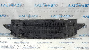 Захист переднього бампера Audi A6 C7 16-18 рест, надломи, тріщини