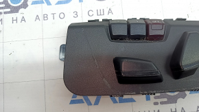 Управління сидінням водія BMW X3 F25 15-17 з пам'яттю та управлінням поперекової підпірки, Sport, тип 2, потерта, надламане кріплення