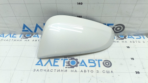 Верхняя крышка бокового зеркала левая Toyota Rav4 16-18 под поворотник, белая