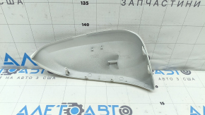 Верхня кришка бічного дзеркала ліва Toyota Rav4 16-18 під поворотник, біла