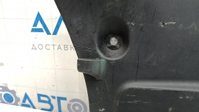 Накладка проема багажника Toyota Camry v50 12-14 usa, черная, царапины, побелел пластик