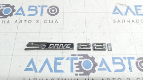 Емблема напис SDrive 28i двері передньої лівої BMW X3 F25 15-17