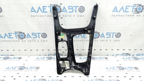 Накладка центральной консоли BMW X3 F25 15-17 Nussbaumwurzel, царапины