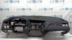 Торпедо передня панель з Airbag BMW X3 F25 11-17 чорна під проекцію, іржавий піропатрон