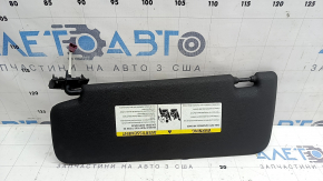 Козырек правый BMW X3 F25 11-17 черный, без крючка, под химчистку