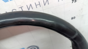 Руль в сборе BMW X3 F25 13-17 кожа черная, без подогрева, M Sport, с airbag, с кнопками, с лепестками, потертый, царапины