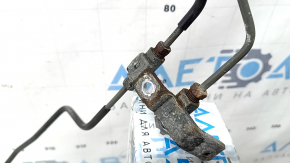 Трубка гальмівна через весь кузов Toyota Prius 30 10-15 3 частини, іржава