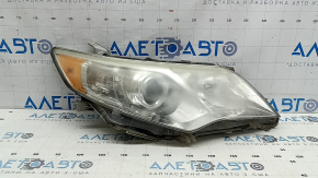 Фара передняя правая Toyota Camry v50 12-14 usa XLE, под полировку, треснуто стекло
