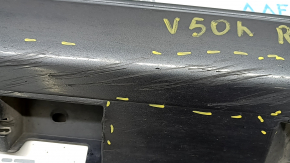 Порог правый Toyota Camry v50 12-14 usa LE XLE, с хромом, графит 1G3, царапины, надломаны крепления, вмятины