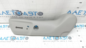 Накладка збоку сидіння водія Toyota Camry v50 12-14 сіра, під електро, зламане кріплення, під чистку