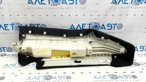 Боковушка заднего ряда сидений левая Honda Accord 23-26 кожа черная, без airbag