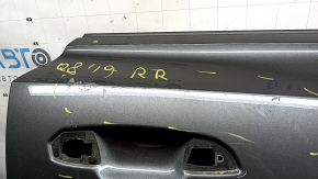 Дверь голая задняя правая Audi Q8 19-26 алюминий, графит 3M, в клее