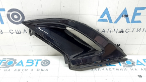 Решетка бампера левая Honda Accord 23-26 черный глянец, тычка