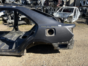 Четверть крыло задняя левая Toyota Camry v50 12-14 usa на кузове, графит, вмятинка, тычки
