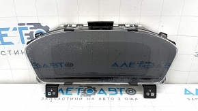 Щиток приборов Honda Accord 23-26 hybrid 14к, пятна на стекле, трещина в креплении