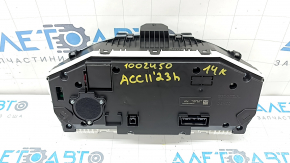 Щиток приборов Honda Accord 23-26 hybrid 14к, пятна на стекле, трещина в креплении