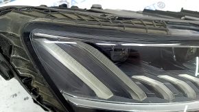 Фара передняя правая в сборе Audi Q8 19-24 LED, Matrix beam, под полировку, царапины