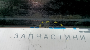 Порог правый Honda Accord 23-26 с уплотнителем, черный глянец, царапины, вмятины, надломано крепление