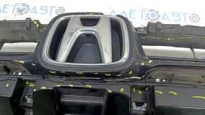Основа решетки радиатора grill Honda Insight 19-22 с эмблемой, трещины, отсутствуют фрагменты
