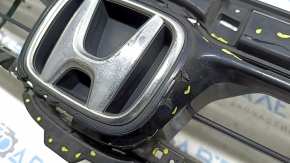 Основа решетки радиатора grill Honda Insight 19-22 с эмблемой, трещины, отсутствуют фрагменты
