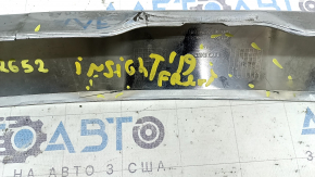 Молдинг решітки радіатора grill верхній Honda Insight 19-22 хром, зламані кріплення, відсутнє 1 кріплення, тріщини
