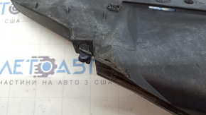 Нижні ґрати переднього бампера Honda Insight 19-22 під радар круїз, надламане кріплення, затерта, надрив
