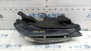 Фара передня права у зборі Honda Insight 19-22 LED, відсутня хром молдинг, під полірування, жовтить LED