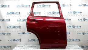 Дверь голая задняя правая Subaru Forester 19-24 SK красный M1Y, вмятины, тычки