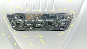 Накладка двигуна Hyundai Sonata 11-15 hybrid подряпини, поржавів хром