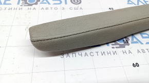 Накладка центральної консолі збоку права верх Honda Insight 19-22 шкіра, сіра, під хімчистку