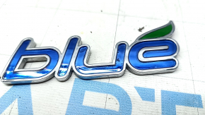 Эмблема крыла передняя левая Hyundai Sonata 11-14 hybrid потерта