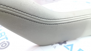 Накладка торпеды правая Honda Insight 19-22 кожа серая, под химчистку, царапины