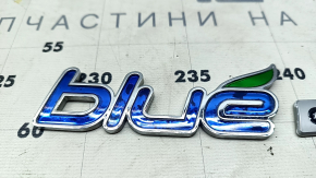 Эмблема крыла передняя правая Hyundai Sonata 11-14 hybrid потерта