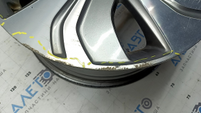 Колісний диск R17х6.5J Hyundai Sonata 13-15 бордюрка, здулося покриття
