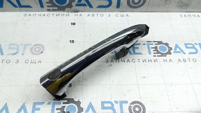 Ручка двери внешняя передняя левая Hyundai Sonata 11-15 keyless, хром, тычка
