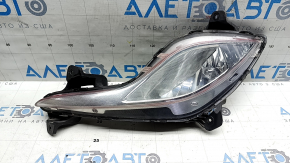 Противотуманная фара птф левая Hyundai Sonata 11-15 hybrid, царапина, песок